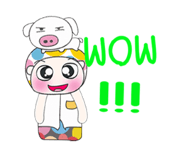 Mr. Hikaru. I love Pig!! ^_^ sticker #13861759