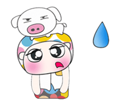 Mr. Hikaru. I love Pig!! ^_^ sticker #13861761