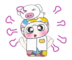Mr. Hikaru. I love Pig!! ^_^ sticker #13861764