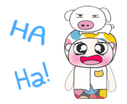Mr. Hikaru. I love Pig!! ^_^ sticker #13861765