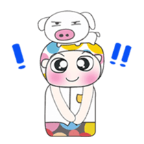 Mr. Hikaru. I love Pig!! ^_^ sticker #13861768