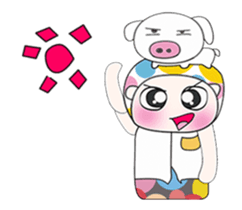 Mr. Hikaru. I love Pig!! ^_^ sticker #13861774