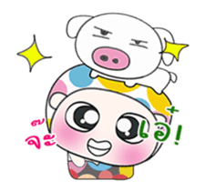 Mr. Hikaru. I love Pig!! ^_^ sticker #13861776