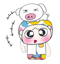 Mr. Hikaru. I love Pig!! ^_^ sticker #13861779
