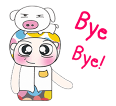 Mr. Hikaru. I love Pig!! ^_^ sticker #13861780