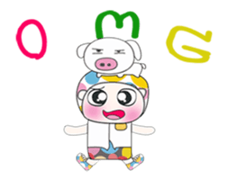 Mr. Hikaru. I love Pig!! ^_^ sticker #13861781