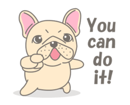 Frenchy the French Bulldog 3! sticker #13862077