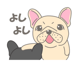 Frenchy the French Bulldog 3! sticker #13862080