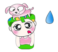 My name is Kasama. Love dog.!! sticker #13862177