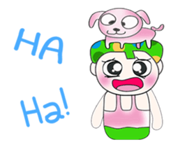 My name is Kasama. Love dog.!! sticker #13862181