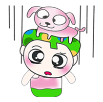 My name is Kasama. Love dog.!! sticker #13862193