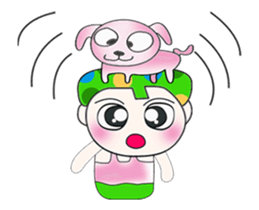 My name is Kasama. Love dog.!! sticker #13862194