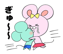 Good friend mouse siblings sticker #13862418