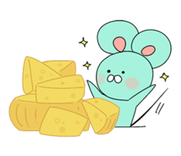 Good friend mouse siblings sticker #13862452