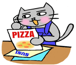 Nekokun househusband a day-to-day2 sticker #13862773