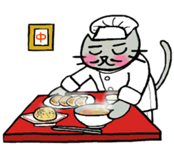 Nekokun househusband a day-to-day2 sticker #13862777