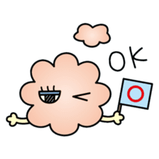 Cloud Monster KIRAFUWA sticker #13863240