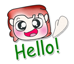 My name is Kogoro. Good luck.^_^ sticker #13863398