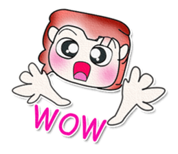 My name is Kogoro. Good luck.^_^ sticker #13863402