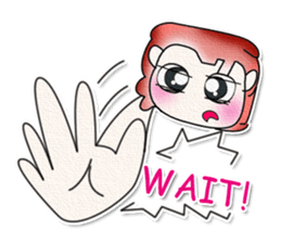 My name is Kogoro. Good luck.^_^ sticker #13863403