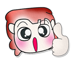 My name is Kogoro. Good luck.^_^ sticker #13863407