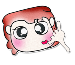 My name is Kogoro. Good luck.^_^ sticker #13863420