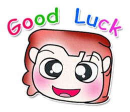 My name is Kogoro. Good luck.^_^ sticker #13863432