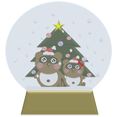 "Ponchan"ofraccoon(autumn,winterversion)