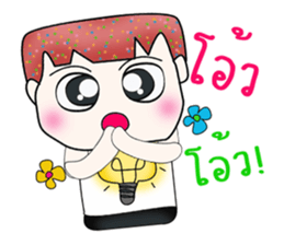 Mr. Nobuyuki. Hello! sticker #13863673