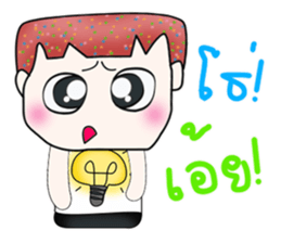 Mr. Nobuyuki. Hello! sticker #13863676