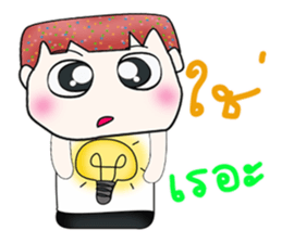 Mr. Nobuyuki. Hello! sticker #13863679