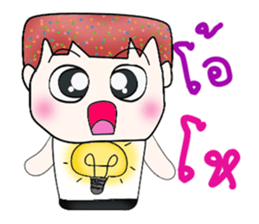 Mr. Nobuyuki. Hello! sticker #13863681