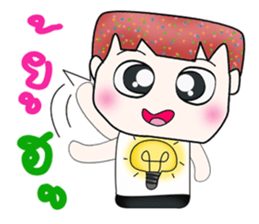 Mr. Nobuyuki. Hello! sticker #13863687