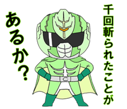 vegetableman! sticker #13864271