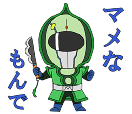 vegetableman! sticker #13864299