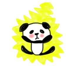 Helpless panda Zu sticker #13864600