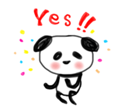 Helpless panda Zu sticker #13864606