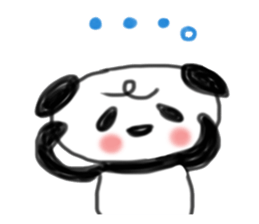 Helpless panda Zu sticker #13864607