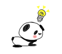 Helpless panda Zu sticker #13864617