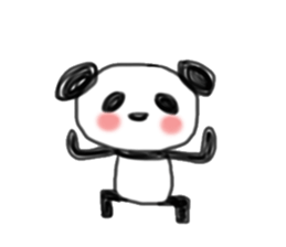 Helpless panda Zu sticker #13864619