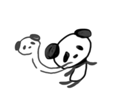 Helpless panda Zu sticker #13864626