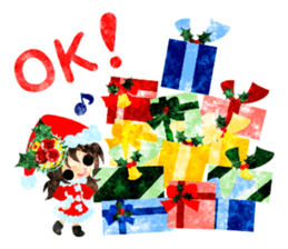 Pretty little people -Christmas- sticker #13864654
