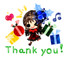 Pretty little people -Christmas- sticker #13864663