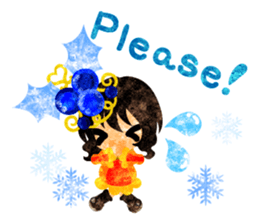 Pretty little people -Christmas- sticker #13864664