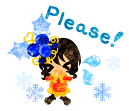 Pretty little people -Christmas- sticker #13864664