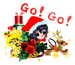 Pretty little people -Christmas- sticker #13864667