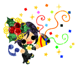 Pretty little people -Christmas- sticker #13864685