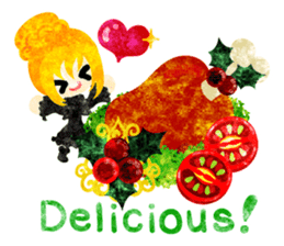 Pretty little people -Christmas- sticker #13864689