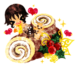 Pretty little people -Christmas- sticker #13864691