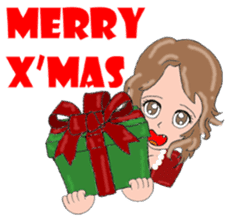 I LOVE American Motorcycle!! for X'mas 2 sticker #13865263